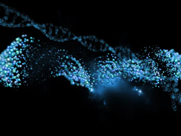 유기 분자 구성 — 스톡 사진