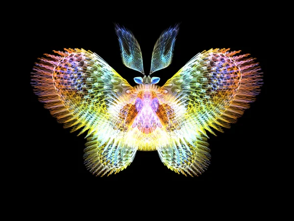 Метелик елементів — стокове фото