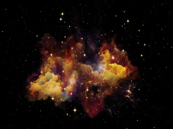 Nebulosa Composición — Foto de Stock