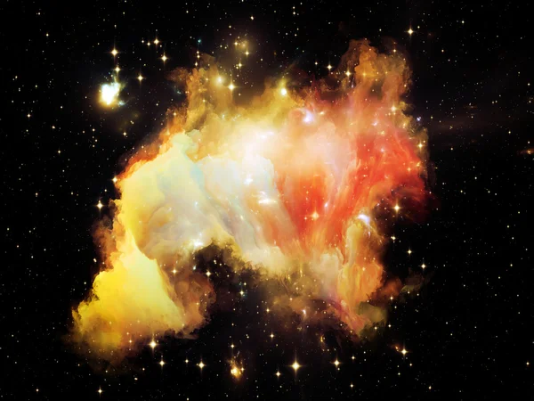 Färgglada nebulosa — Stockfoto