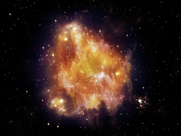 Partículas de nebulosa — Foto de Stock