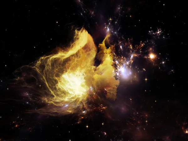 Inner Life of Nebula — Stock Photo, Image