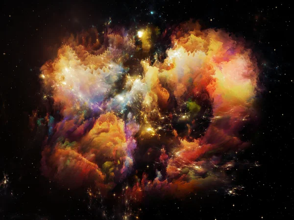 Hermosa nebulosa — Foto de Stock