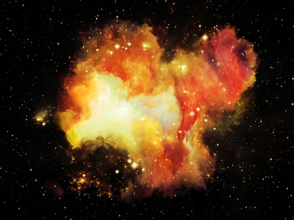 Luces de nebulosa — Foto de Stock