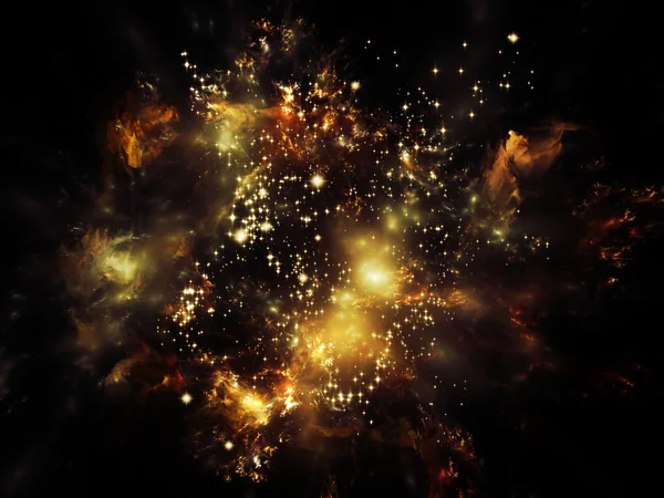 Nebulosa di granchio virtuale — Foto Stock