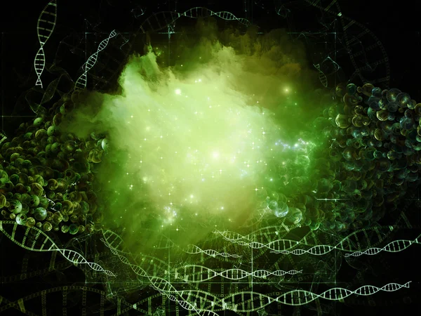 Głębokość DNA — Zdjęcie stockowe