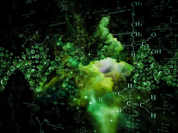 Chemistry Background — Stock Photo, Image