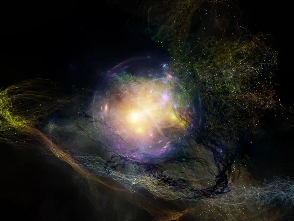 Advance of Fractal Nebulae — Stock Photo, Image