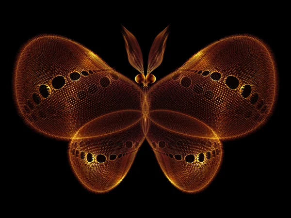 Conceptual Butterfly — Stock Photo, Image