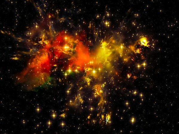 Звездная туманность — стоковое фото