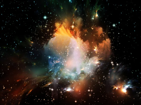 Colores de nebulosa — Foto de Stock