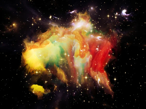 Nebula ışıklar — Stok fotoğraf