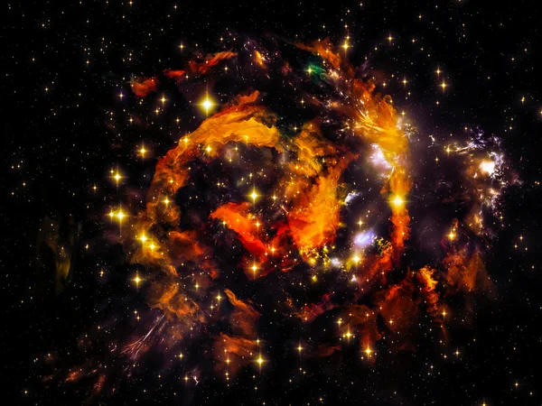 Nebulosa glöd — Stockfoto