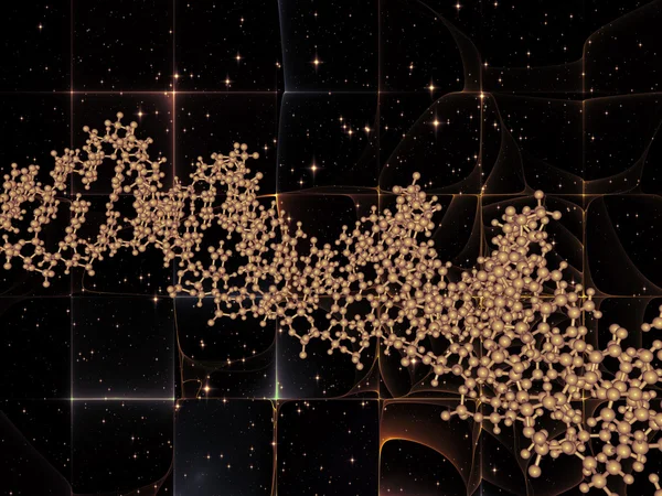 化学宇宙 — 图库照片