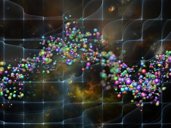 Microkosmos achtergrond — Stockfoto