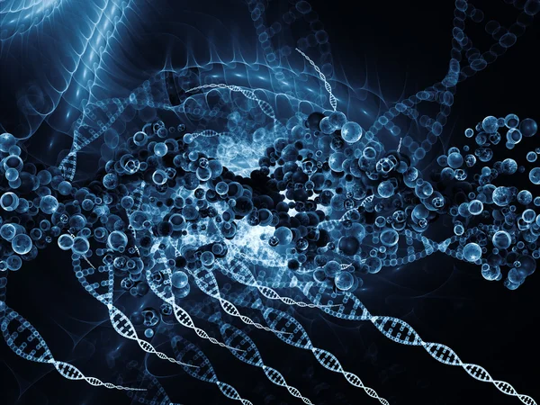 DNA concettuale — Foto Stock