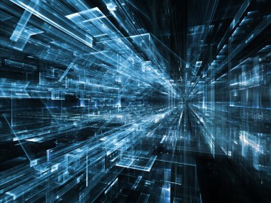 sanal şehir hayatının