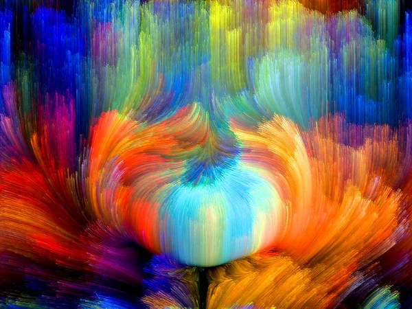 색 꽃 — 스톡 사진