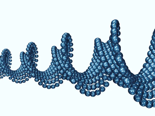 Blue Helix — Stock Photo, Image