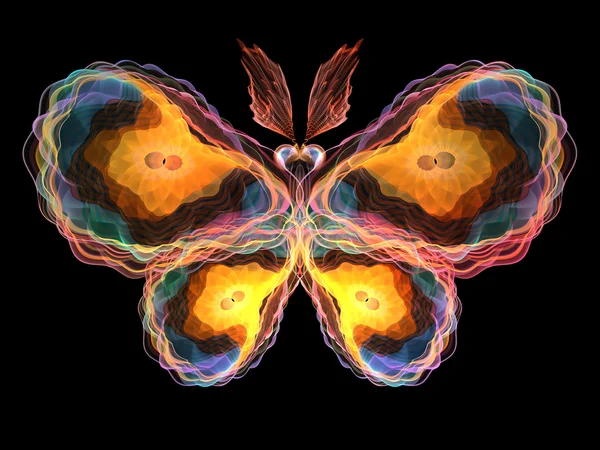 Digital Butterfly — Stock Photo, Image