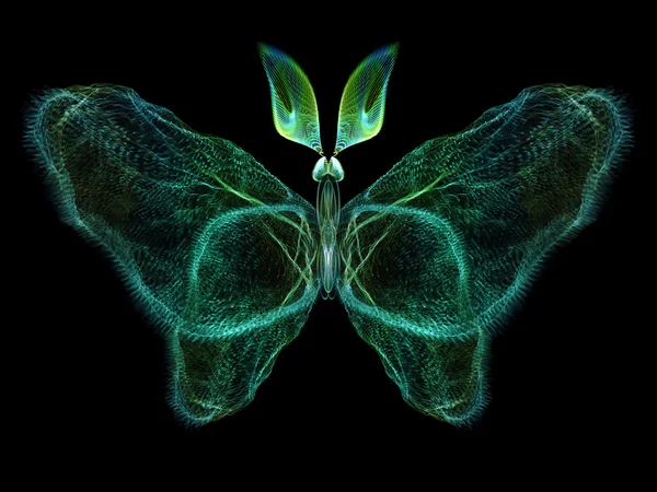 Abstracción de la mariposa — Foto de Stock