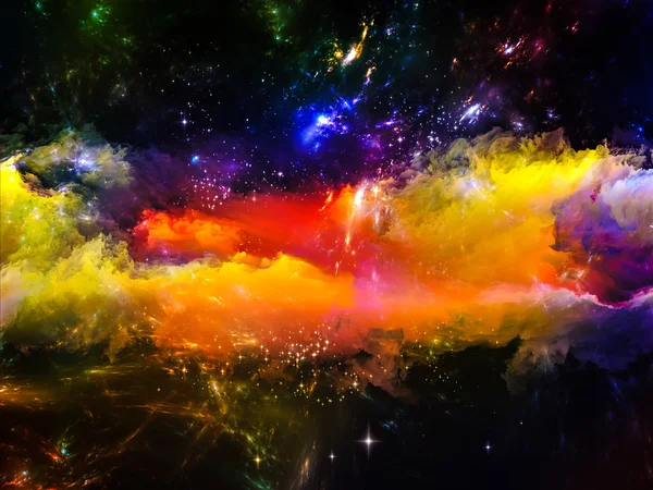Espaço colorido — Fotografia de Stock