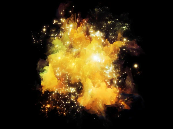 Nebulosa spaziale — Foto Stock