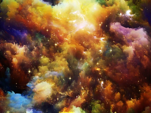 Vibrant Nebula — Stock Photo, Image