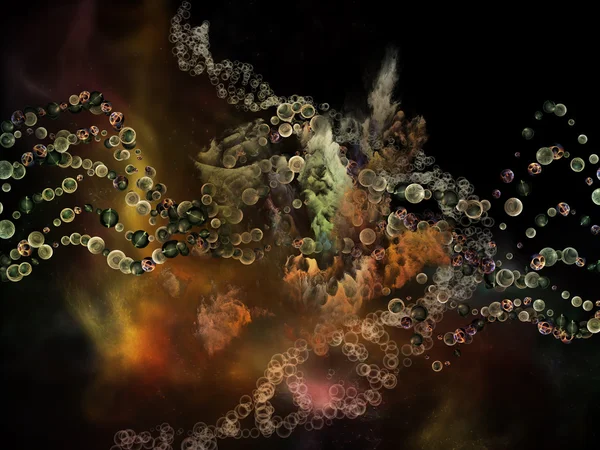 DNA'ın peşin — Stok fotoğraf