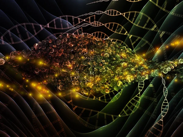 DNAの伝播 — ストック写真