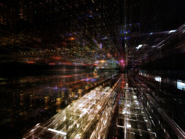 sanal şehir hayatının