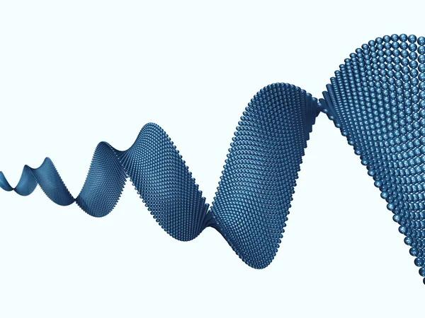 Blue Helix — Stock Photo, Image