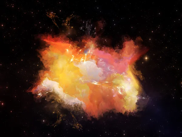 Fractal Nebula — Stock Photo, Image