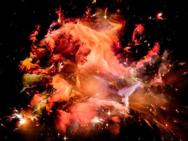 Ilusões de nebulosas — Fotografia de Stock