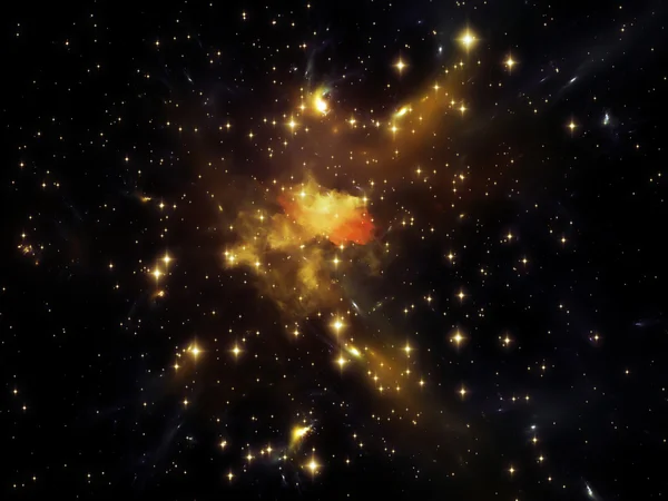 Virtual Nebula — Stock Photo, Image