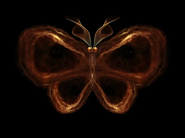 Mariposa metafórica — Foto de Stock