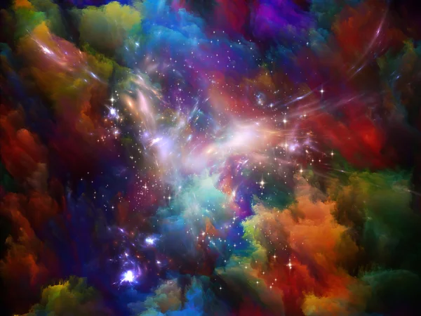 Space Visualization — Stock Photo, Image