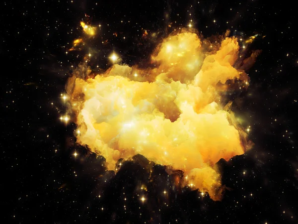 Kosmiska nebulosa — Stockfoto