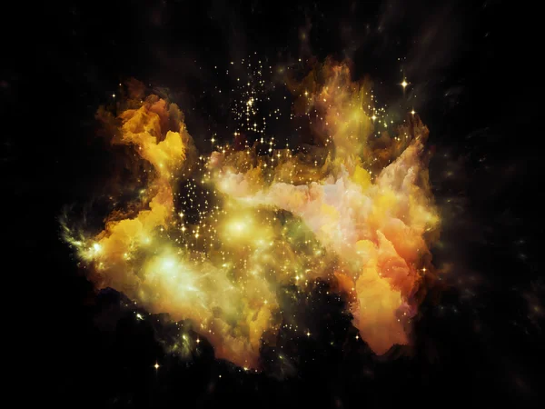 Sfondo della nebulosa — Foto Stock