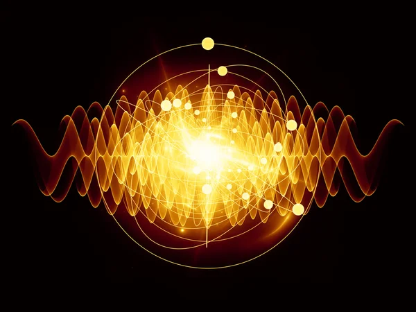 Atom arka plan — Stok fotoğraf