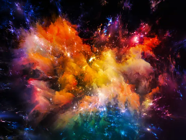 Renkli Bulutsusu — Stok fotoğraf