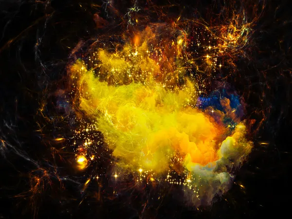 Abstração da nebulosa — Fotografia de Stock