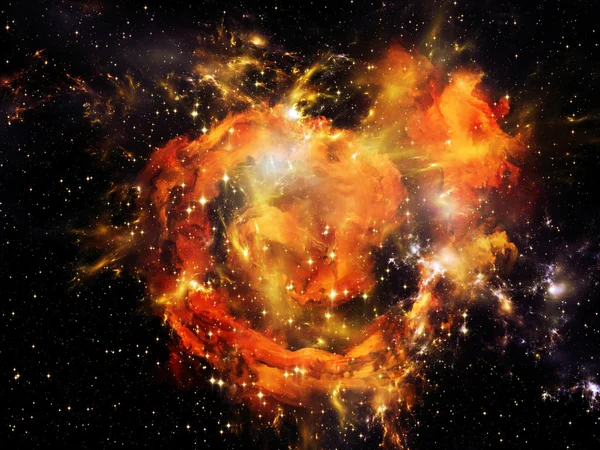 Nebula bakgrund — Stockfoto