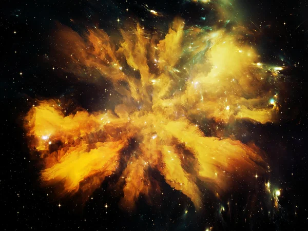 Virtual Crab Nebula — Stock Photo, Image