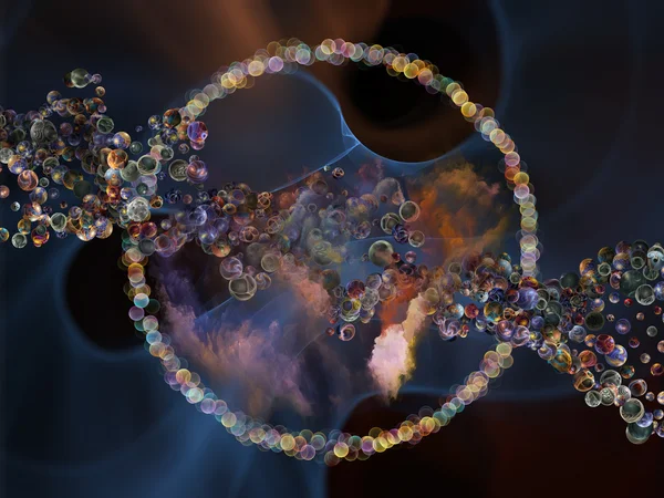 Artificial DNA — Stock Photo, Image