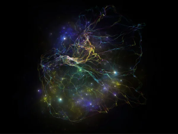 Nebulosas fractales en evolución — Foto de Stock
