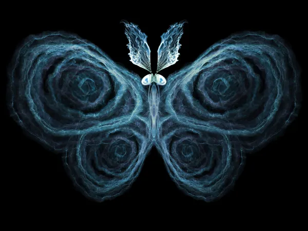 Цифровий метелик — стокове фото
