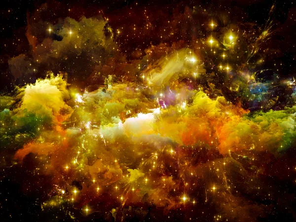 Konstgjorda nebulosa — Stockfoto