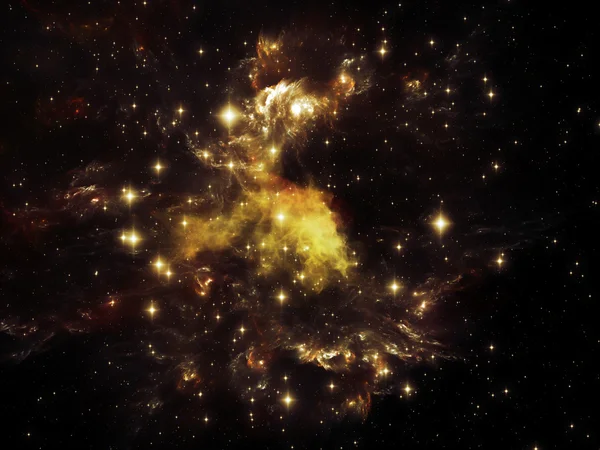 Inner Life of Nebula — Stock Photo, Image