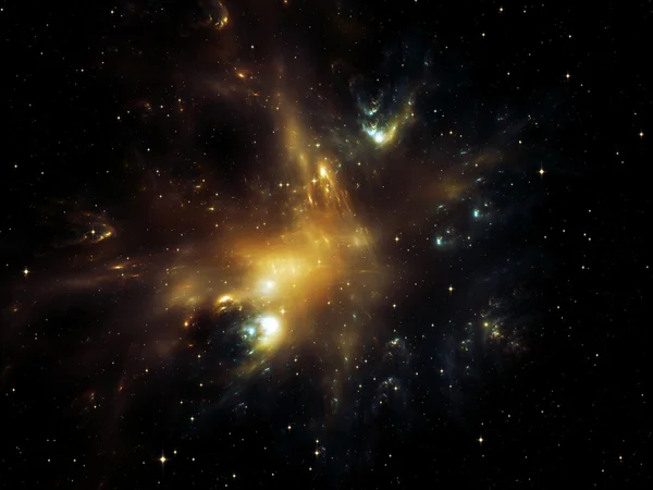 Förskott på nebulosan — Stockfoto